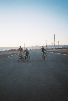  Grinning by Julius Bauer