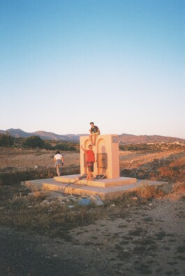  Grinning by Julius Bauer